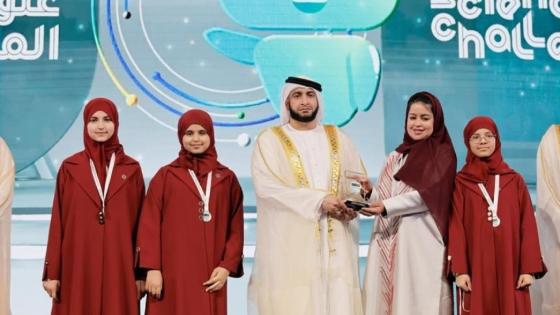 جانب من تكريم الفائزين