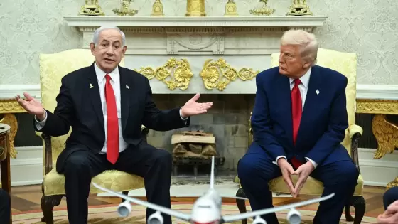 بنيامين نتنياهو ودونالد ترامب