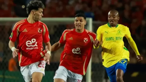 جانب من مباراة الأهلي وصن داونز