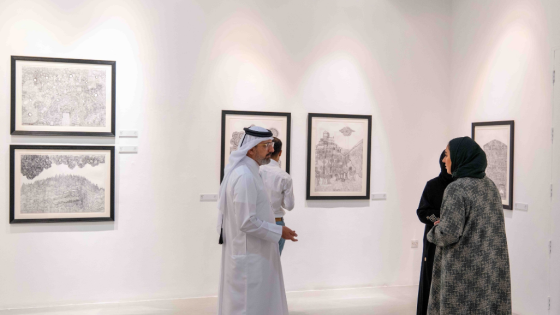 جانب من المعرض