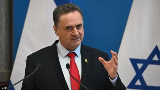 وزير الدفاع الإسرائيلي يسرائيل كاتس