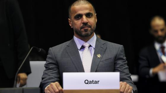 جانب من المشاركة القطرية في الاجتماع