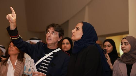 جانب من افتتاح المعرض