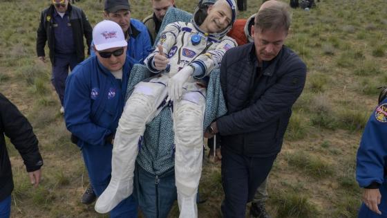 رائد الفضاء الأكبر سنا في ناسا بعد عودته إلى الأرض