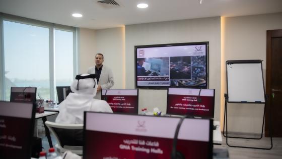 جانب من التدريب