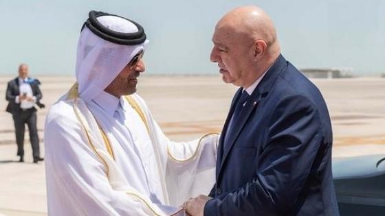 جانب من مراسم المغادرة