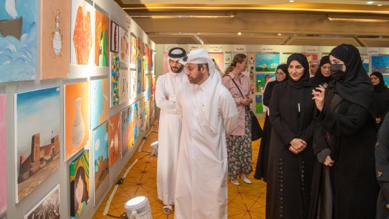 جانب من المعرض