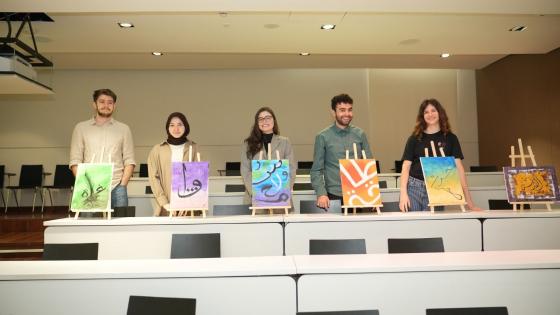 جانب من تخرج الدفعة الجديدة