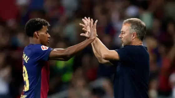 هانز فليك ولامين يامال