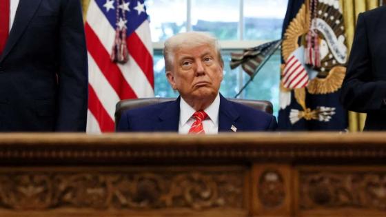 الرئيس الأمريكي دونالد ترامب