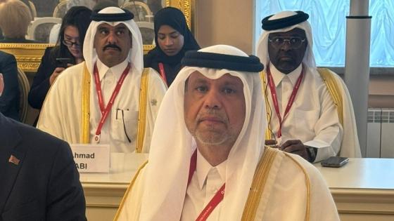 جانب من المشاركة القطرية في المؤتمر