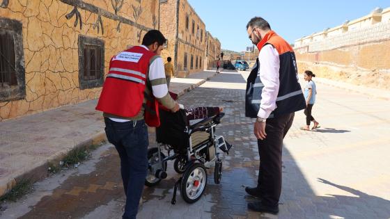 جانب من مشروع"حياة" بسوريا