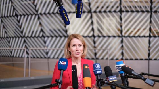 مسؤولة السياسة الخارجية في الاتحاد الأوربي كايا كالاس