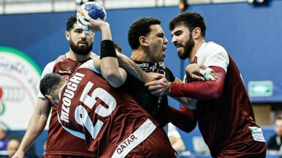 لقطة من المباراة