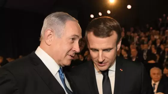 ماكرون ونتنياهو