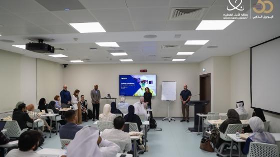 جانب من التمرين