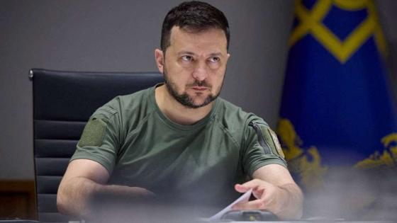 الرئيس الأوكراني فولوديمير زيلينسكي