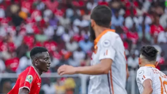جانب من المباراة