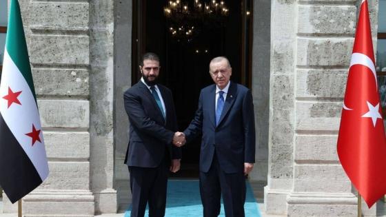 أردوغان وأحمد الشرع