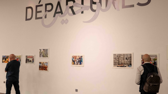 جانب من المعرض