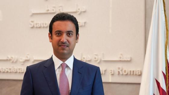 سعادة السيد خالد بن يوسف السادة سفير قطر لدى إيطاليا