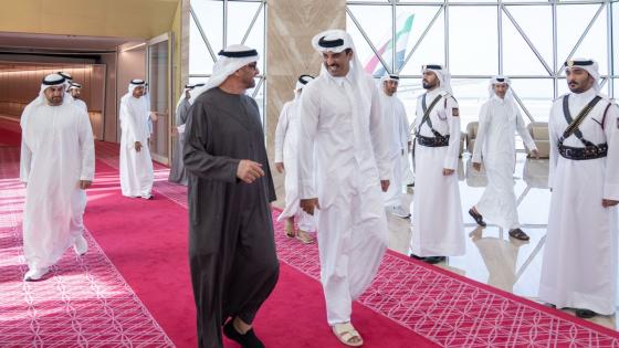 سمو الأمير ورئيس دولة الإمارات