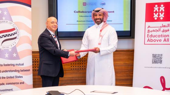 جانب من توقيع الاتفاقية