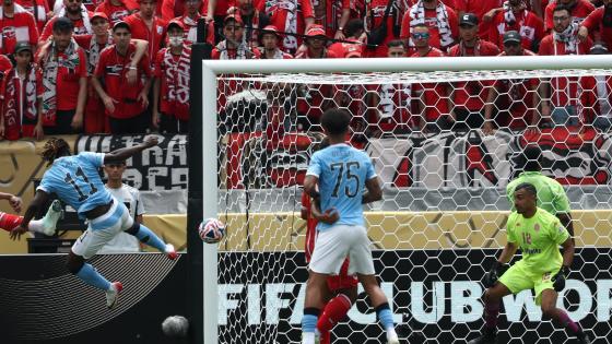 جانب من المباراة