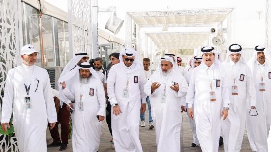 جانب من الزيارة