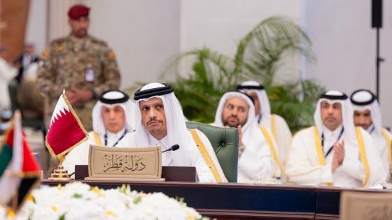 جانب من مشاركة معالي رئيس الوزراء بالاجتماع