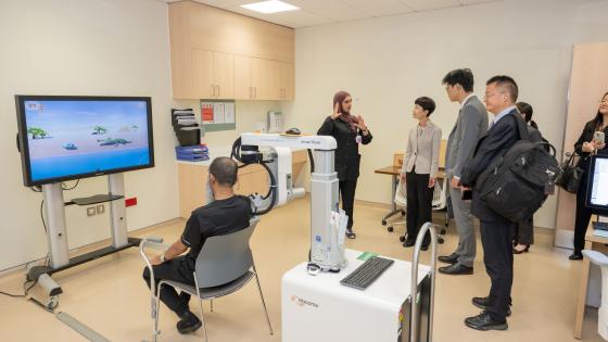 جانب من الزيارة