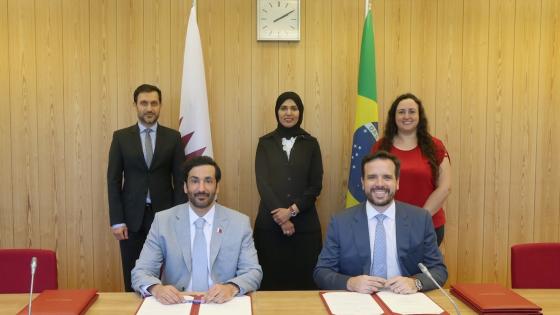 جانب من توقيع مذكرة التفاهم