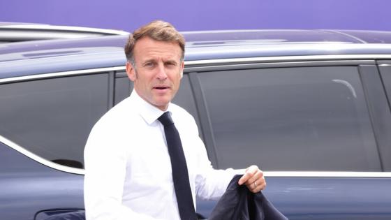 الرئيس الفرنسي إيمانويل ماكرون