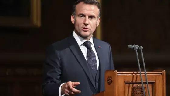 الرئيس الفرنسي إيمانويل ماكرون