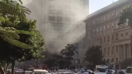 لقطات من الحريق