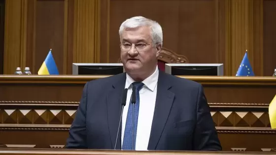 وزير الخارجية الأوكراني أندريه سيبيغا