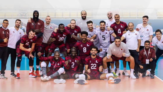 المنتخب القطري للكرة الطائرة