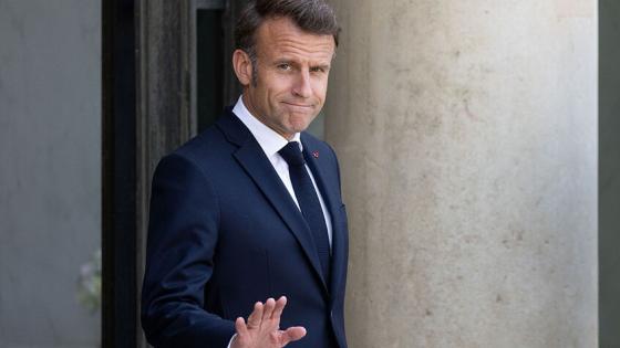 الرئيس الفرنسي إيمانويل ماكرون