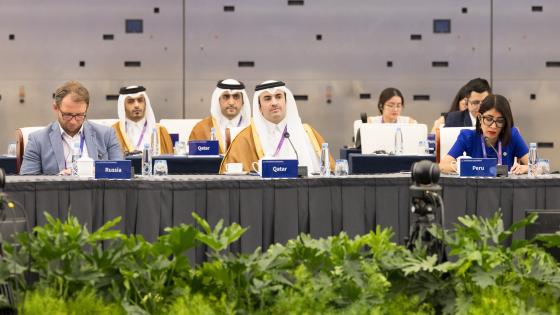 السيد راشد بن مبارك الخاطر القنصل العام لقطر في شنغهاي