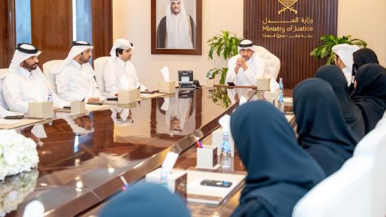 سعادة السيد إبراهيم بن علي المهندي وزير العدل ووزير الدولة لشؤون مجلس الوزراء