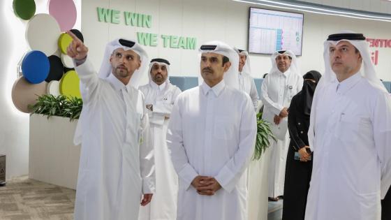 جانب من الزيارة