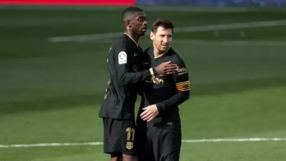 ليونيل ميسي وديمبيلي