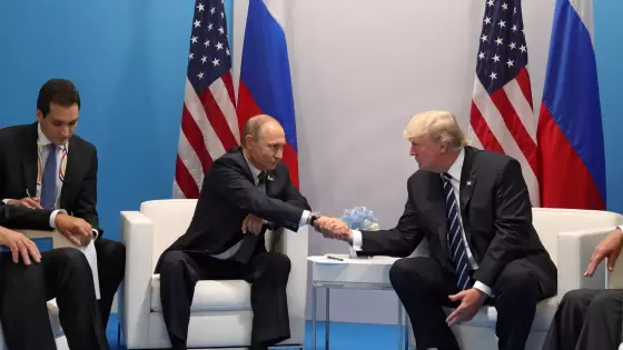 دونالد ترامب وفلاديمير بوتين