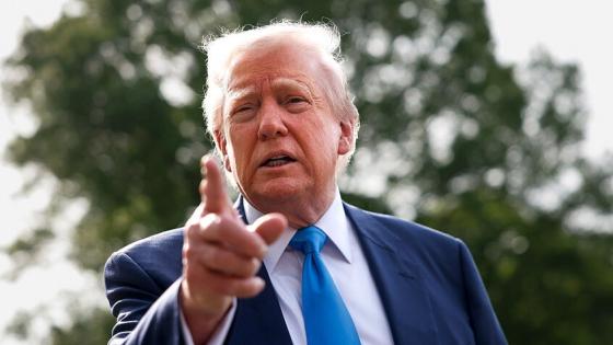 الرئيس الأمريكي دونالد ترامب