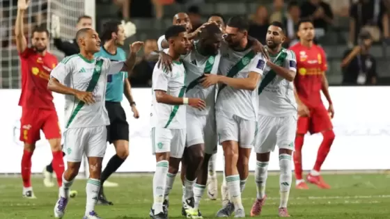 جانب من المباراة