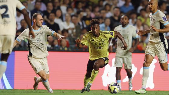 جانب من المباراة