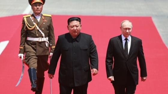 فلاديمير بوتين و كيم جونغ أون