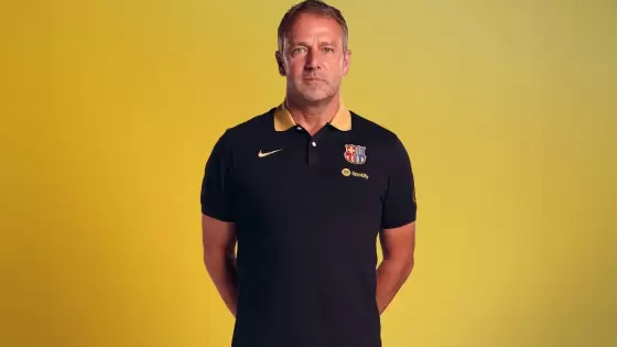 هانز فليك مدرب برشلونة