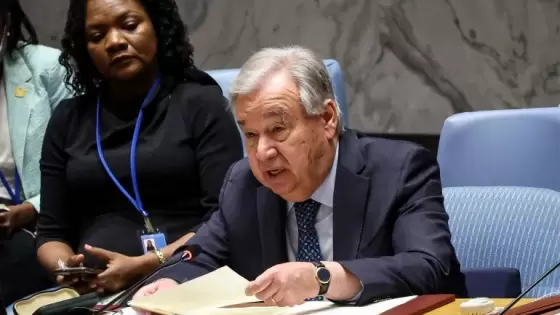 الأمين العام للأمم المتحدة أنطونيو غوتيريش