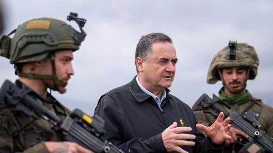 وزير الدفاع الإسرائيلي يسرائيل كاتس